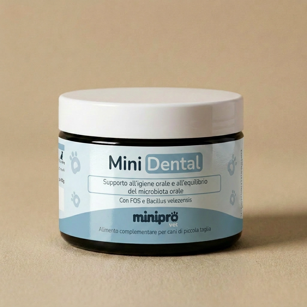 Mini Dental - integratore per igiene orale di cani di piccola taglia MiniProVet