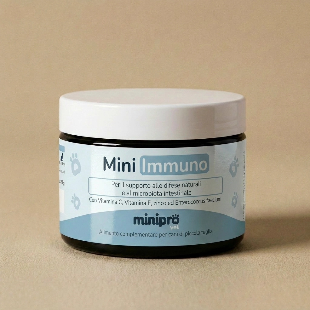 Mini Immuno - integratore per le difese immunitarie di cani di piccola taglia MiniProVet